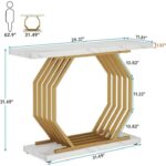 White Modern Table for Decor