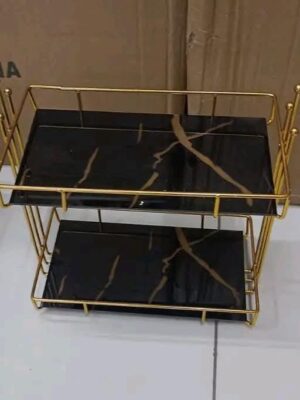 Black Serving Trolley