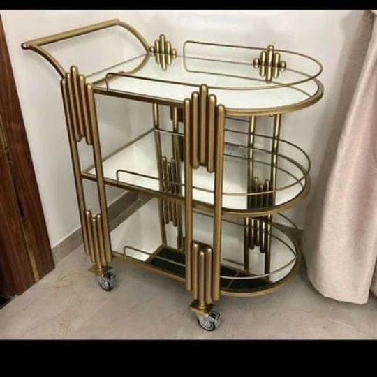 White Mirror Trolley