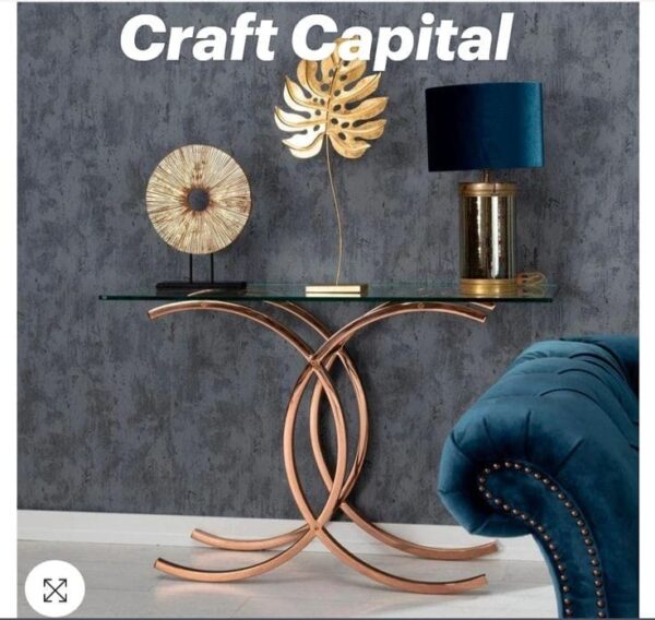 Elegant Side Mirror Table