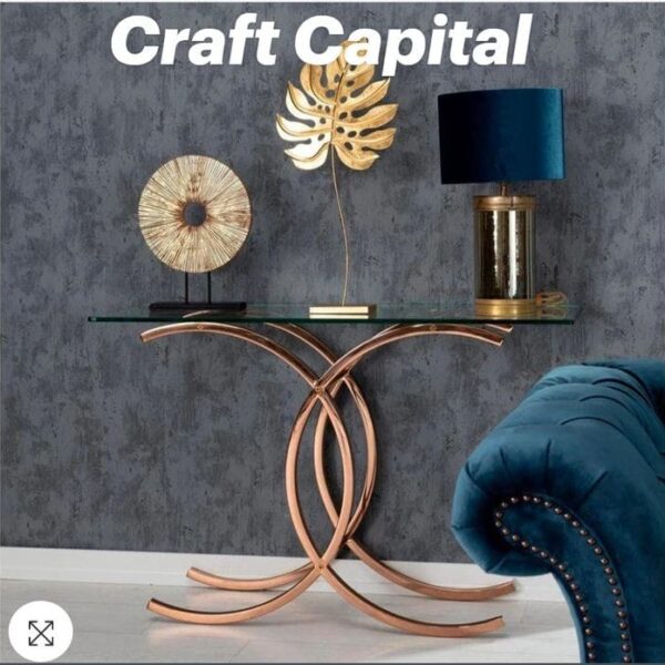 Elegant Side Mirror Table