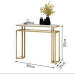 White Decoration Rectangle Table