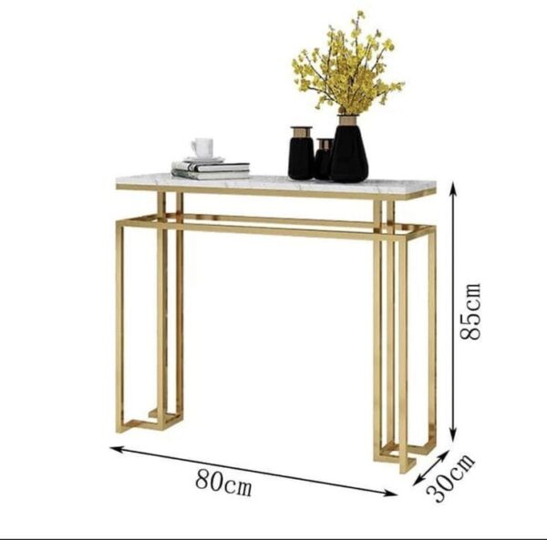White Decoration Rectangle Table