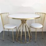Set of 2 Chairs and Coffee Table