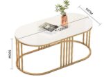Elegant Middle White Table
