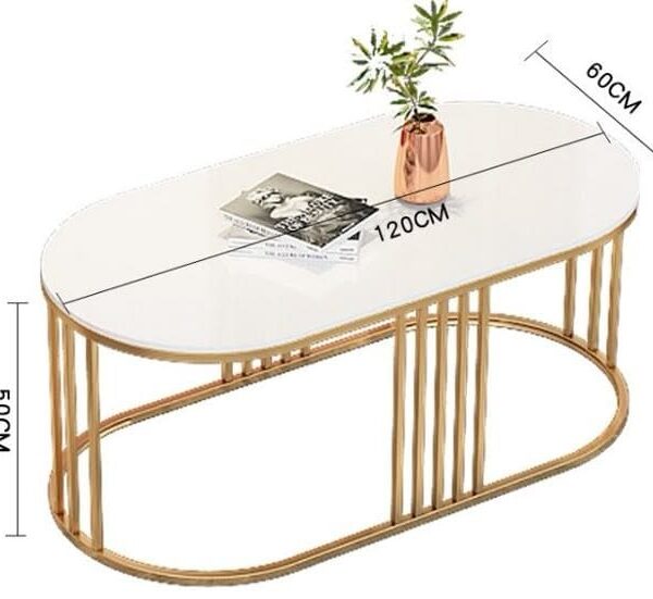 Elegant Middle White Table