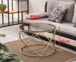Round Mirror Table