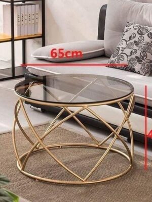Round Mirror Table