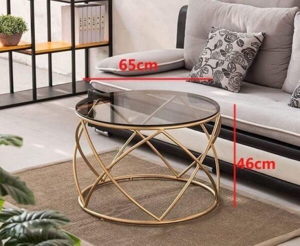 Round Mirror Table