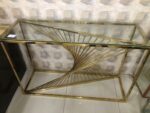 Golden Mirror Table